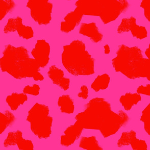 Isabelle- Pink Cow Print