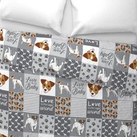 Jack Russel Terrier Dog blanket Quilt