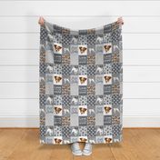 Jack Russel Terrier Dog blanket Quilt