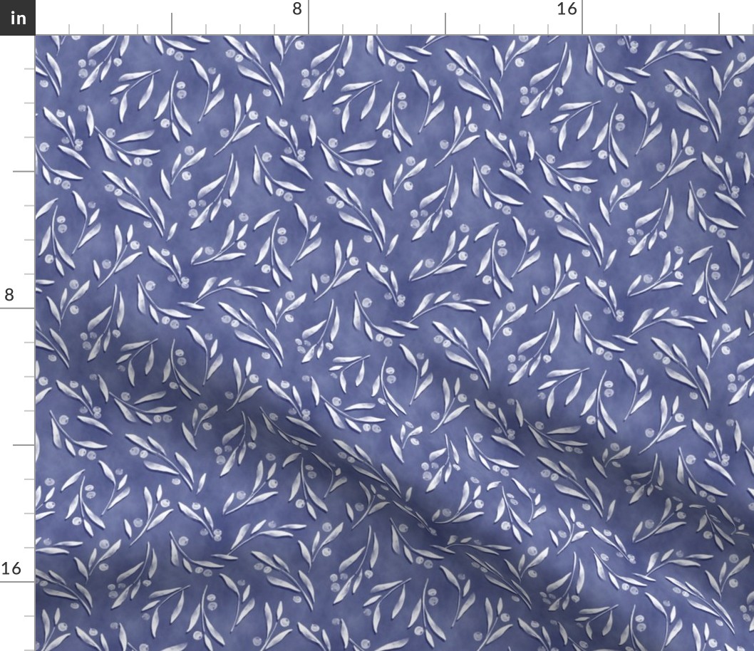 Blueberry Dance | Small | Medium Mottled Blue