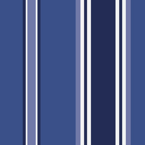 Stripes  Coordinate | Deep Blues