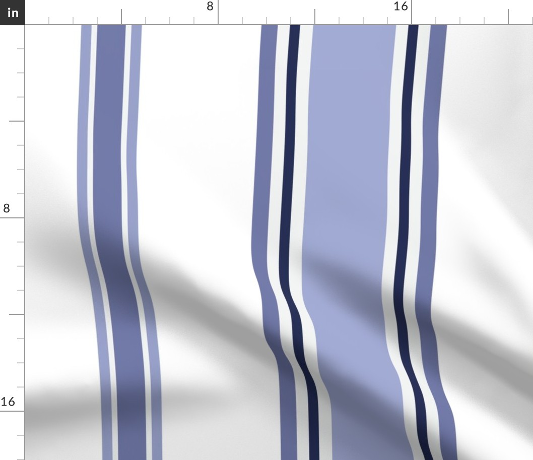 Stripes  Coordinate | Light Blues
