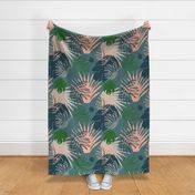 Tropical Palm Leaves