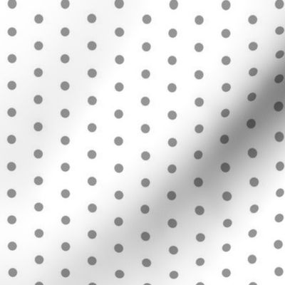 Ultimate gray quarter inch polka dot