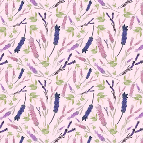 Lavender Chaos (pastel pink)