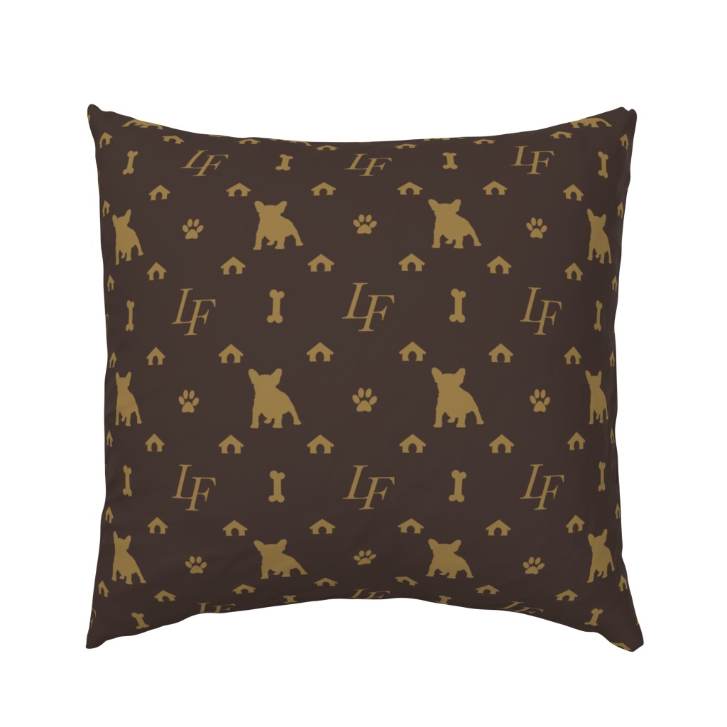 Louis Frenchie Bulldog Luxury Dog Attire Print