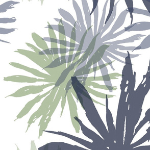 Abstract Palm Lavender