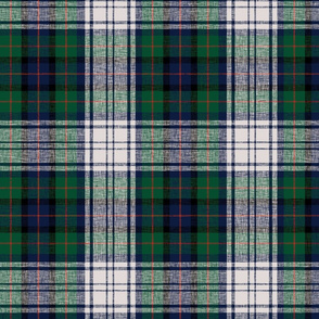 Murray of Atholl dress tartan, 1880 Clans originaux, 8" slubbed, muted colors