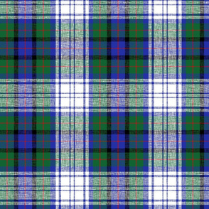 Murray of Atholl dress tartan, 1880 Clans originaux,  8" slubbed, modern colors