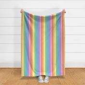 Bright pastel rainbow stripe 2 - vertical (large)