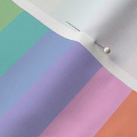 Bright pastel rainbow stripe 2 - horizontal (medium)