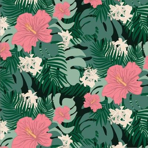 Moody Tropical Wallpaper