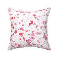 splat in valentine red and pink