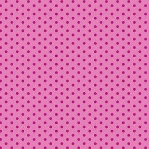 (XS) Dots XS Pink on Heather Violet