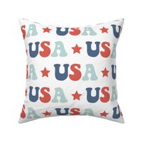 USA Groovy Vintage White - large scale
