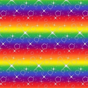 Bright Glitter Magical Rainbow (modern) (medium coordinate horizontal)