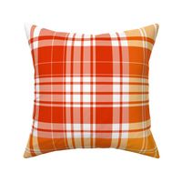 Pumpkin Halloween Plaids , Tartans , Checks  20.00in x 20.00in