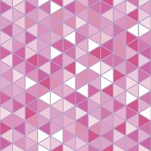 Isometric Triangles-Bubble Gum Palette-small scale