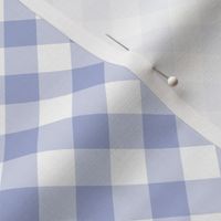 Gingham Small | Soft Warm Blue + White