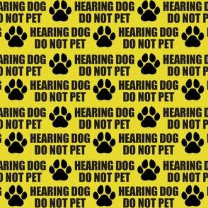 Hearing Dog- Large