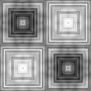 Quilt Squares Black and White