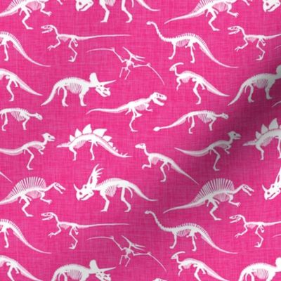 hot pink small dinosaur bones