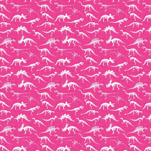 hot pink small dinosaur bones