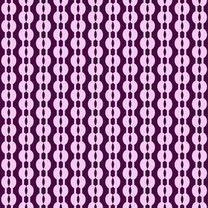 Bead Curtain Purple and Plum