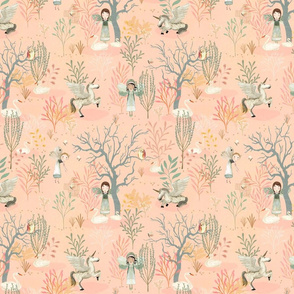 Summer forest peach {small}