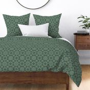 Stitched Tile - Dusty Evergreen - Large