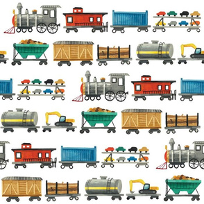train and wagons