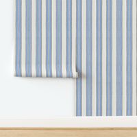 Chocolate_ Cream and Cornflower Blue Anderson Stripe