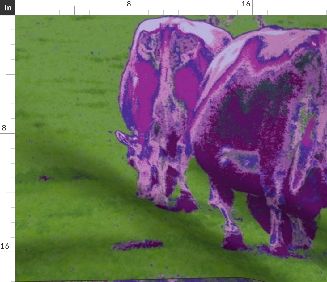 Purple Cows - large