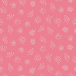 Abstract Lines - Pink and White 