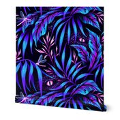 Jurassic Jungle - Blue / Pink - SMALL