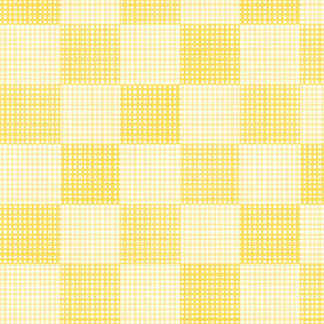 Yellow Checkerboard Gingham