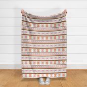 southwest blanket pink white