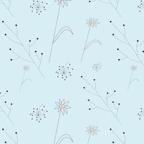 Extremely Simple Floral Daisy Meadow