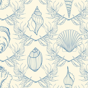 SEASHELL TOILE