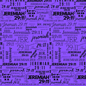 Purple and Black Jeremiah 2911 (2021)