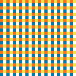 Psychedelic gingham
