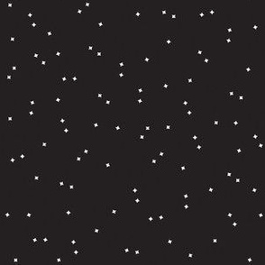 Black tiny stars