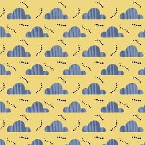 Clouds-Playmat - Cars and Trucks - Things that Go! - Kids Decor
