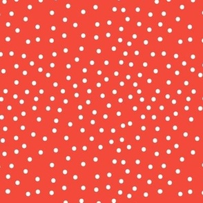 Back To School Dots Red