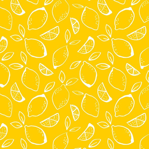 Inky Lemons - Yellow