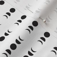 white moon phases - large