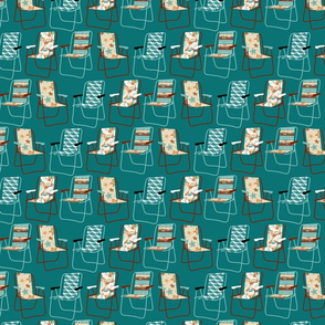 Camp Chairs Teal