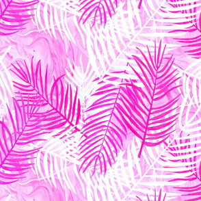 Palm Swirl - pink