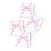 Small Hannah Ribbon Trellis Valentine  Pink 