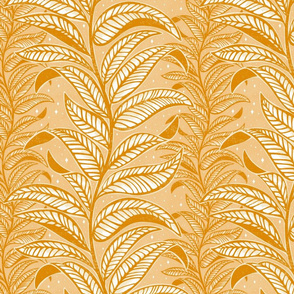 Tropical Vine - large - marigold 